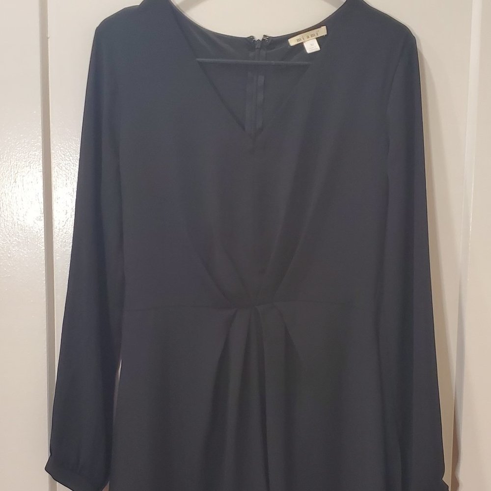 miami Black Medium Romper